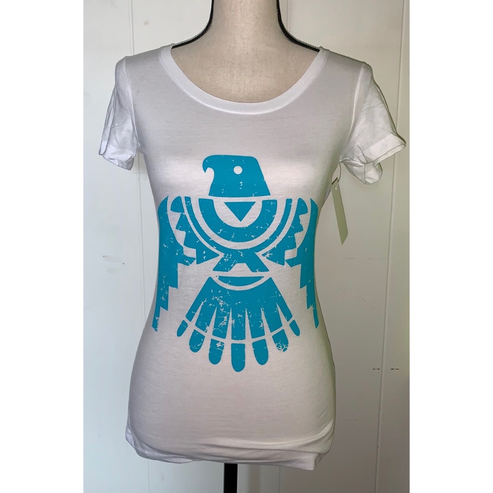 Aztec bird tee